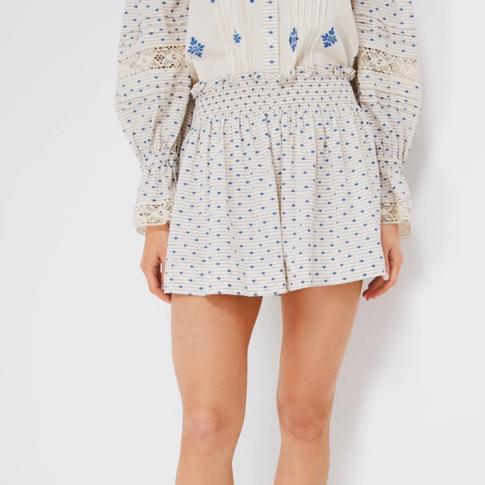 ISO!!! Hunter Bell Jemma Short - Blue Dot - size S or XS!!!